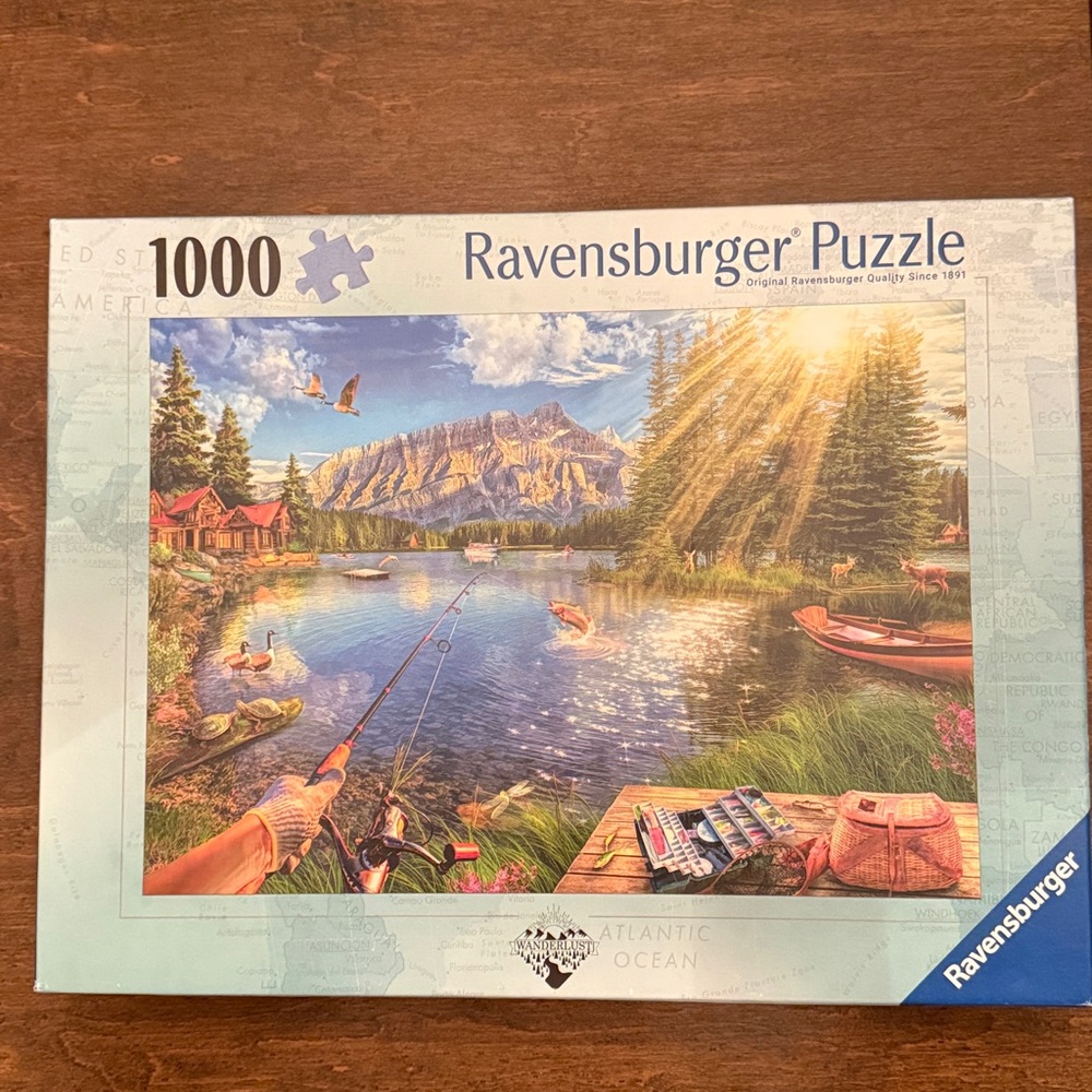 Ravensburger 1000 Pcs. Life at the Lake